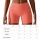thumbnail image 4 of Pantalones De Yoga Pantalones cortos informales para mujer, elásticos transpirables para levantamiento de cadera para deportes (S Earl Orange) Sywqhk Para Estrenar, 4 of 8