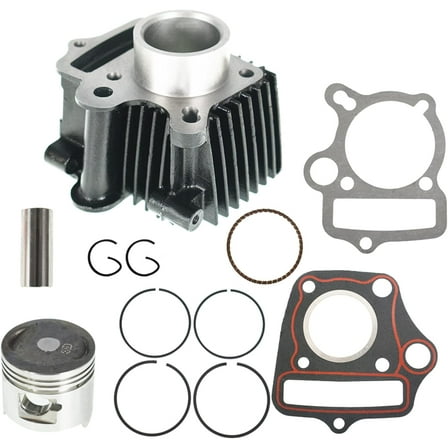 SEBLAFF 50CC Cylinder Piston Kit Assembly Replacement for Honda Dirk Bike Pit Z50 Z50R CRF50