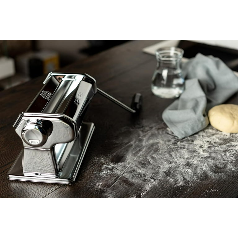Marcato Atlas Made in Italy Pasta Roller, Stainless Steel Marcato Atlas Made in Italy Pasta Roller, Stainless Steel