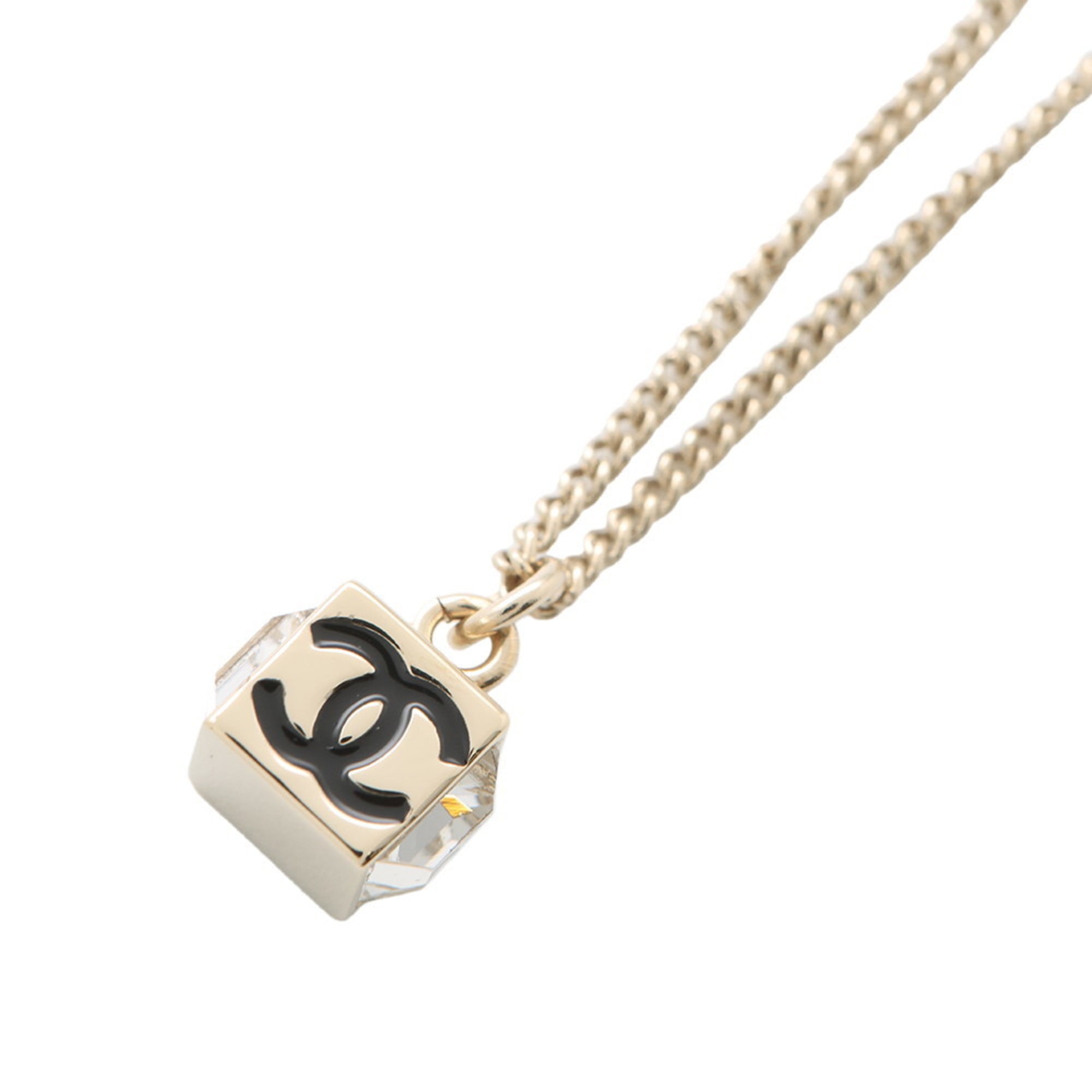 アクセサリー CHANEL Coco Mark Rhinestone Necklace Chanel Coco Mark Rhinestone Necklace Pendant – MissLuLaLa