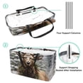 thumbnail image 4 of Christmas Reusable Foldable Large Capacity Oxford Cloth Storage Basket Easter Picnic Basket, 4 of 7