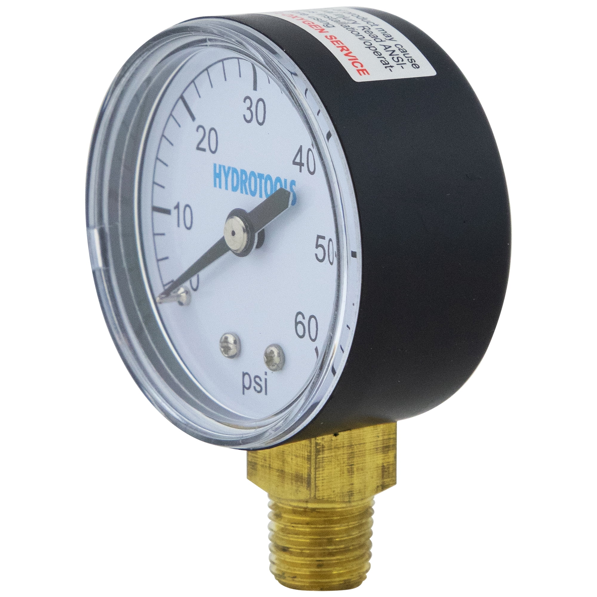 Swimline Bottom Mount 60Psi 8960 Pressure Gauge