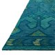 Loloi Tapis en Laine 7'9" x 9'9" Vert et Turquoise – image 2 sur 4