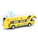 thumbnail image 3 of Modelo de autobús turístico NikouMX Aleación Color rojo Amarillo Azul, 3 of 8