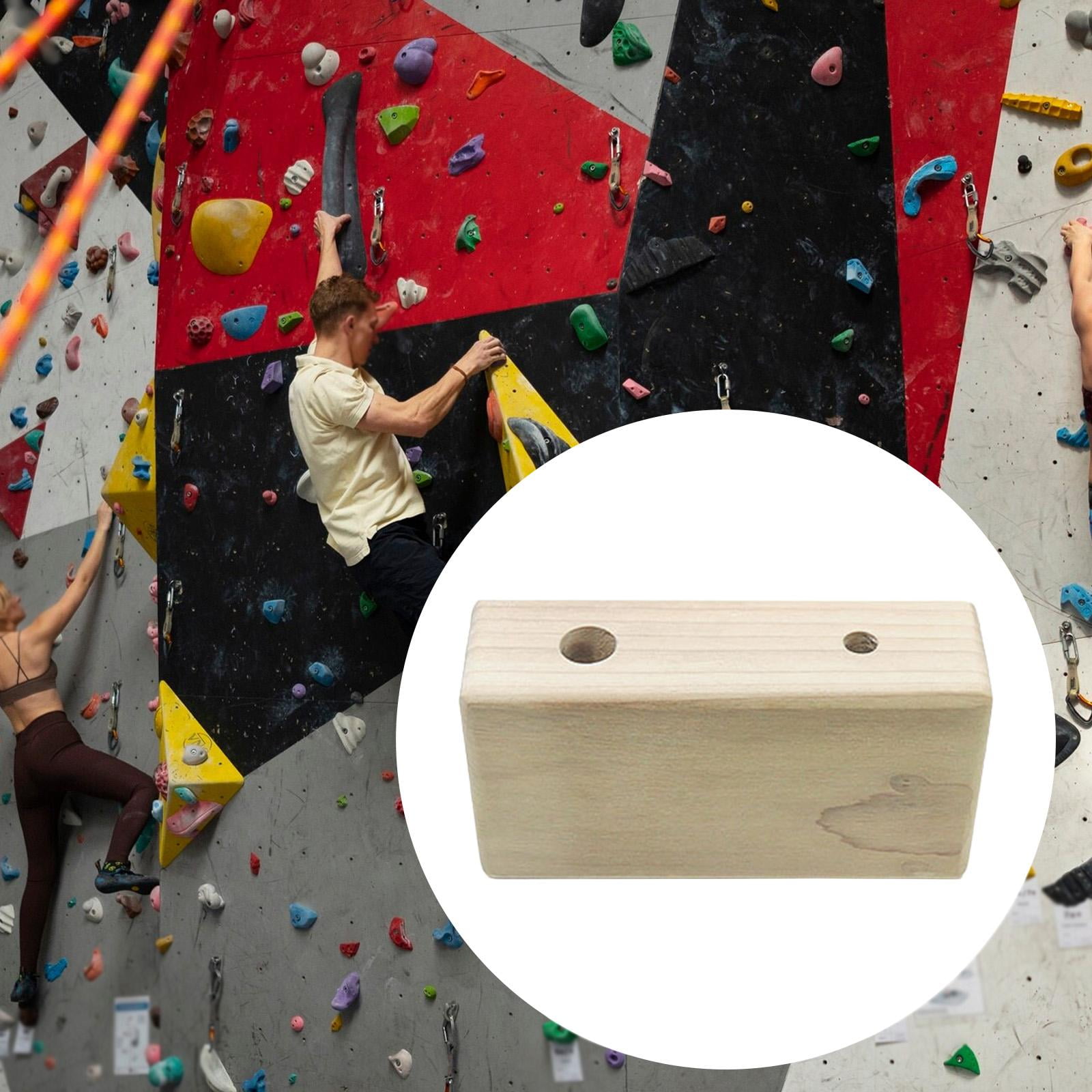 harayaa Rock Climbing Hold Training, Strengthening Grip, Arms, And More, Finger Training 15cmx5cmx8cm