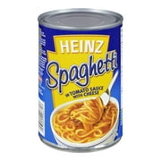 Spaghetti en sauce aux tomates avec fromage de Heinz