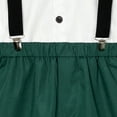 thumbnail image 4 of WOYY Toddler Boys Outfits Short Sleeved Button Shirt Suspenders Shorts Set, Sizes 1-2Y, 4 of 5