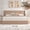 Brown, variant on VELOCAVA Twin Size Bed Frame with Lift Up Storage, Velvet-Look Upholstered Wingback Platform Bed with Vertical Channel Headboard, No Box Spring Needed, Hydraulic Storage, Black