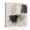 Warm Cream, variant on Canvas Wall Art, Beige Abstract Framed Canvas Prints for Bathroom Desk, Modern Gradient Mottled Vintage Stripes Small Gallery Wrapped Wall Decor for Home Office, Gifts, 8"x8" Ship Next Day