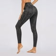thumbnail image 3 of Nabtos Women Full Length Female Pants Activewear Yoga Snake Leggings W/ Pockets, 3 of 4