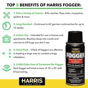 Harris Indoor Foggers With Cypermethrin
