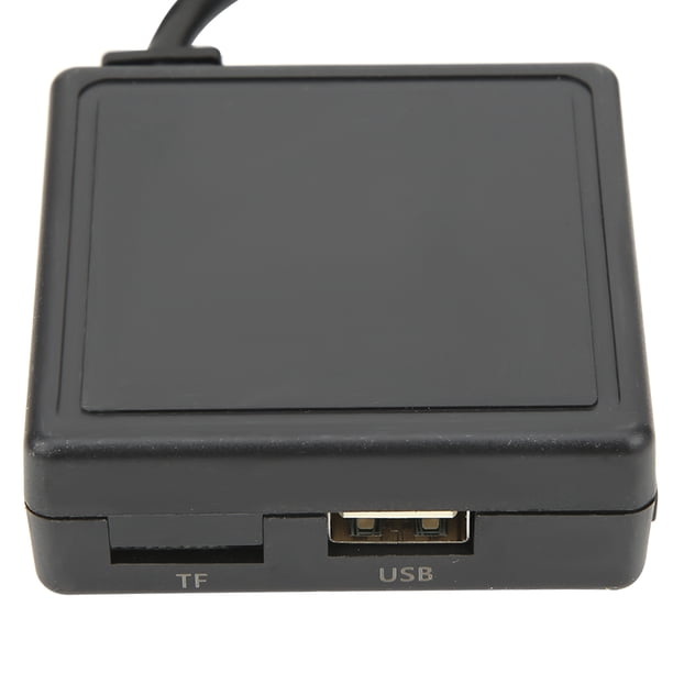 Módulo adaptador de radio para automóvil, módulo auxiliar Bluetooth de 12 pines Adaptador de conector de radio para automóvil Adaptador de cable AU IN Tecnología innovadora