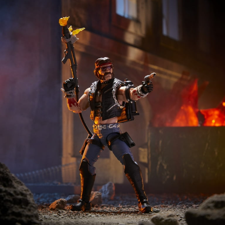 G.I. Joe, Action Figure, #123 Dreadnok Torch, 6‚Äù with