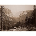 thumbnail image 2 of Watkins, Carleton 14x12 Gold Ornate Wood Framed with Double Matting Museum Art Print Titled - The Yosemite Valley from Inspiration Pt. Mariposa Trail, 1865-1866, 2 of 4