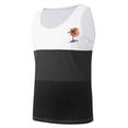 thumbnail image 4 of Débardeur pour Hommes, Mode Décontractée Patchwork Imprimé Pull Col Rond Débardeurs de Sport, 4 of 5