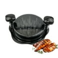 thumbnail image 2 of Chicken Breast Shredder Tool Twist Dishwasher Safe Chicken Shredder With Transparent Lid Orange, 2 of 4