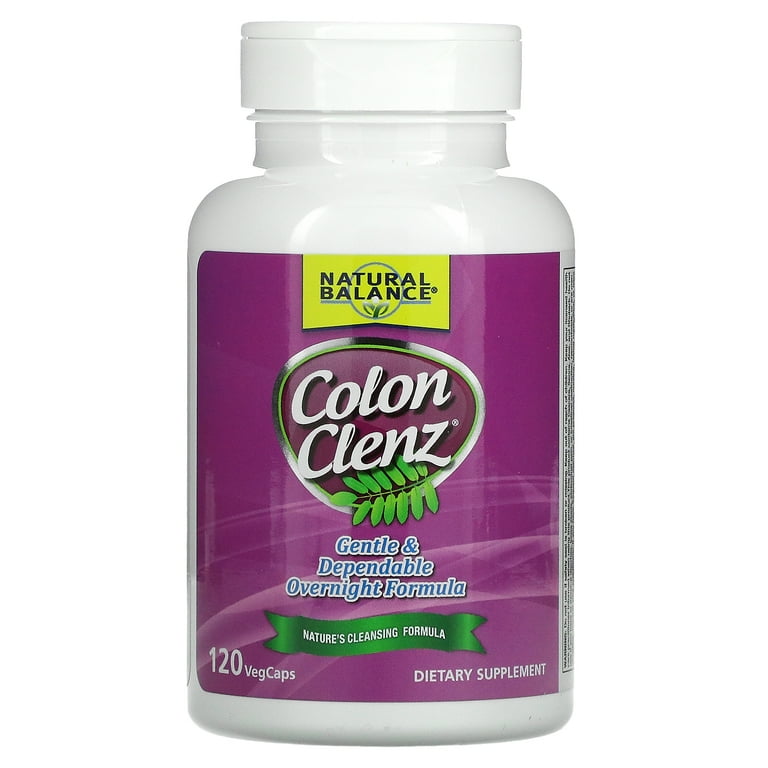 Natural Balance Colon Clenz Herbal Colon Cleanse Detox Supplement