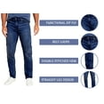 thumbnail image 3 of Men's 2-Pack Flex Stretch Slim Straight Jeans with 5 Pocket (Sizes, 30-42), 3 of 7