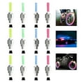 thumbnail image 1 of 12-Piece Multicolor LED Wheel Rim Lights for Bikes, Motorcycles & Cars - Glow in Motion (Blue/Green/Yellow/Red), 1 of 6
