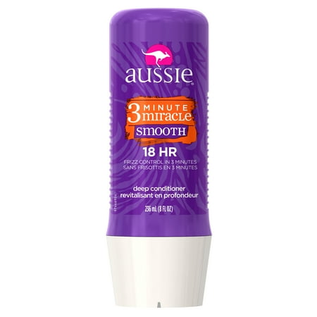 Aussie 3 Minute Miracle Hair Smoothing Conditioning Treatment, 8 fl oz