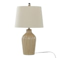 thumbnail image 6 of LumiSource Beige Rockwell 23" Ceramic Table Lamp - Set of 2, 6 of 7