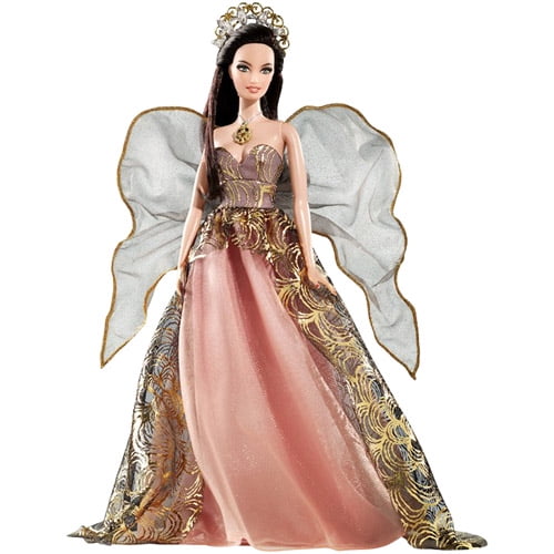 embrague siguiente Editor Barbie Collector Couture Angel Barbie Doll - Walmart.com