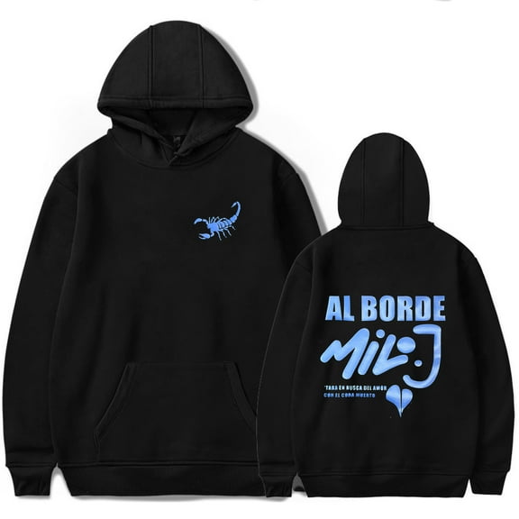 Milo j Alborde song Merch Hoodies Popular Graphics Print Unisex Trendy Casual Streetwear Sweatshirt