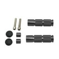 thumbnail image 2 of Almencla Black CNC Universal Motorcycle Anti Skid Footrests Foot Pegs Rests 10mm Dia., 2 of 8