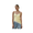 Yellow, variant on Women's Summer Lace Trim Satin Camisole Spaghetti Strap V Neck Asymmetrical Hem Tank Tops