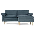 thumbnail image 2 of Sofá Cama Makora Remmy Olivo Velvet Memory Foam con Respaldo Reclinable, 2 of 8