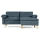 thumbnail image 2 of Sofá Cama Makora Remmy Olivo Velvet Memory Foam con Respaldo Reclinable, 2 of 8