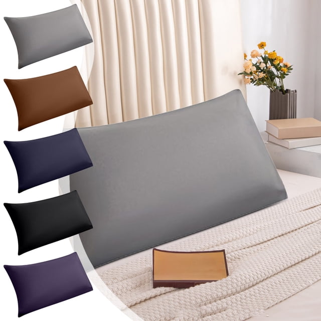 Xihbxyly Funda de Almohada Refrescante, Tela Suave de Terciopelo Transpirable, Alivia El Calor para Sudores Nocturnos, Comodidad Durante Todo El Año, Ideal para Quienes Duermen con Calor, Varios Colo