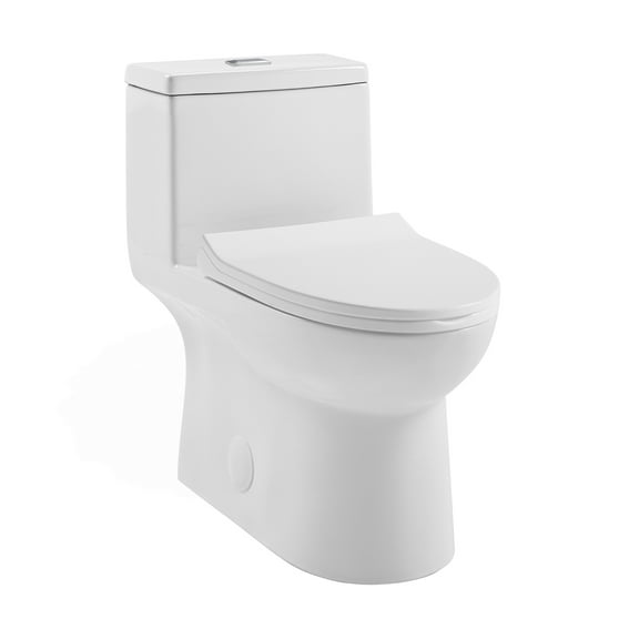 Champs One-Piece Elongated Dual-Flush Toilet 1.1/1.6 gpf