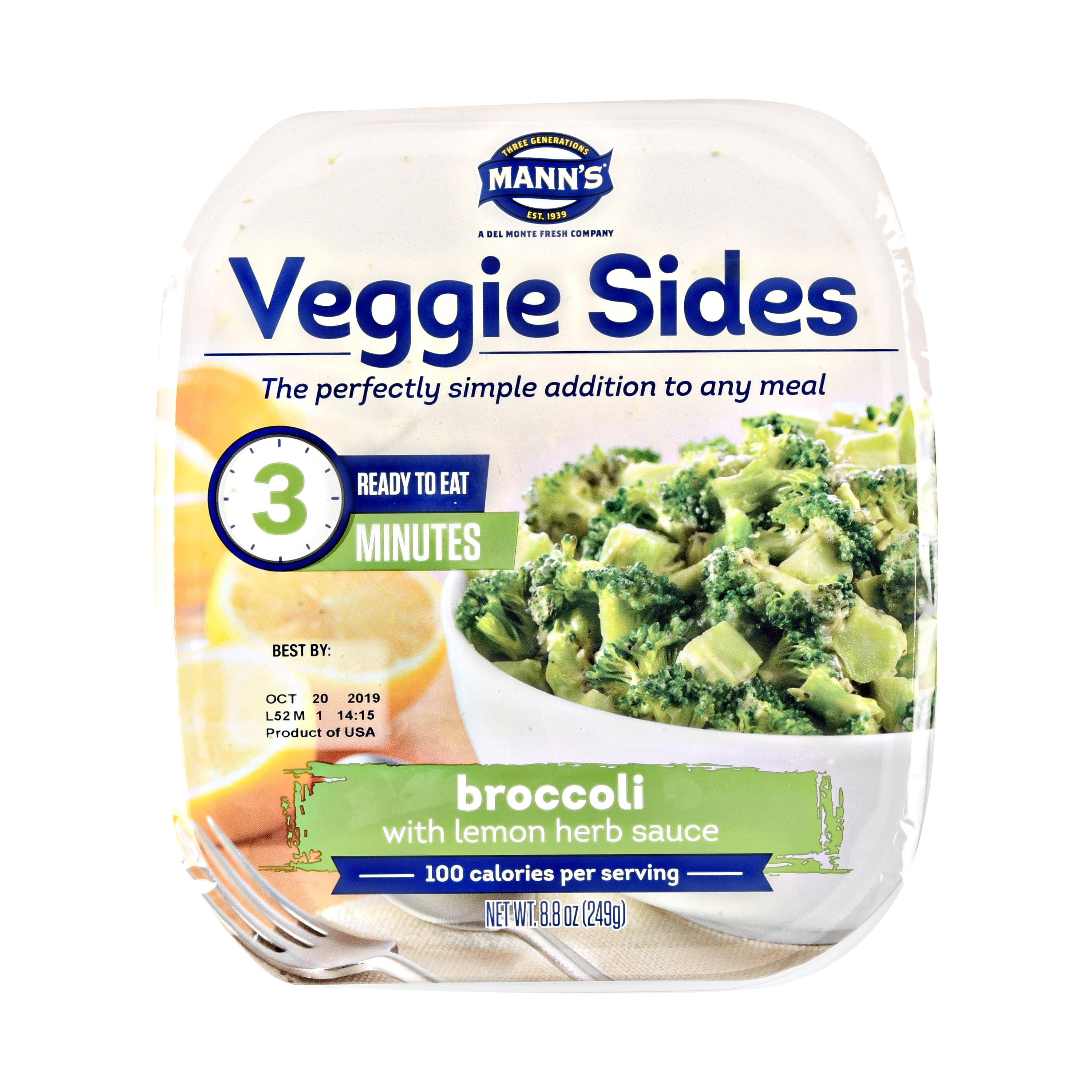 Broccoli Florets With Lemon Butter