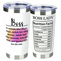 Swig Tumbler-Boss Tumbler - Boss Gifts for Women, Inspirational Boss Lady Tumbler, Funny Boss Day Gifts, Best Christmas or Birthday Gift for Female Boss, Women Leaders, Entrepreneurs.