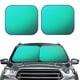 thumbnail image 2 of Fotbe Turquoise Light Blue Juego de 2 Piezas de Parasoles para Parabrisas | Bloqueador Solar para Auto | Accesorios Plegables para Protección Solar Interior-Large, 2 of 6