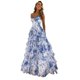 thumbnail image 1 of WILLBEST Vestidos de Verano para Mujer Vestido de Corsé sin Tirantes para Mujer Vestido Largo de Línea A Vestido de Noche Escalonado de Gasa con Abertura 10, 1 of 3