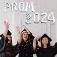 thumbnail image 4 of 1 Juego de globos de graduación 2024, accesorio decorativo para fiesta de graduación, 4 of 6