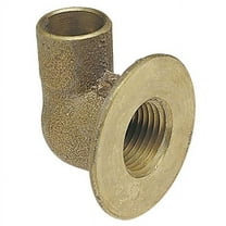 Nibco Elbow, 90, Sink Flangd,C x FNPT,1/2 In 708LF-12