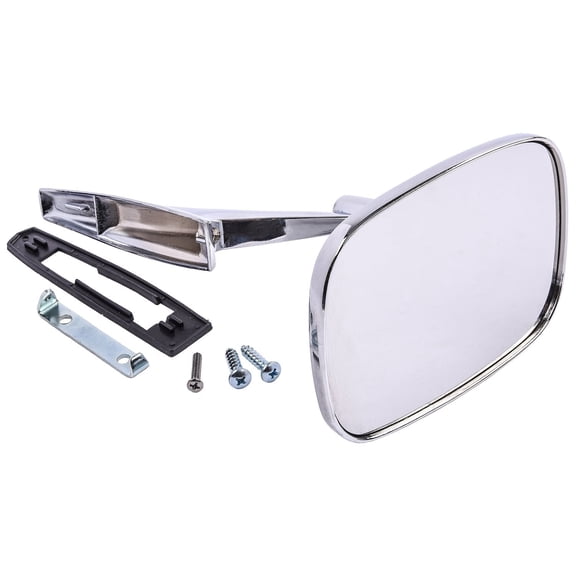 JEGS 90340 Side View Mirror Divet Style 1969-1972 GM Cars & Trucks Right/Passeng