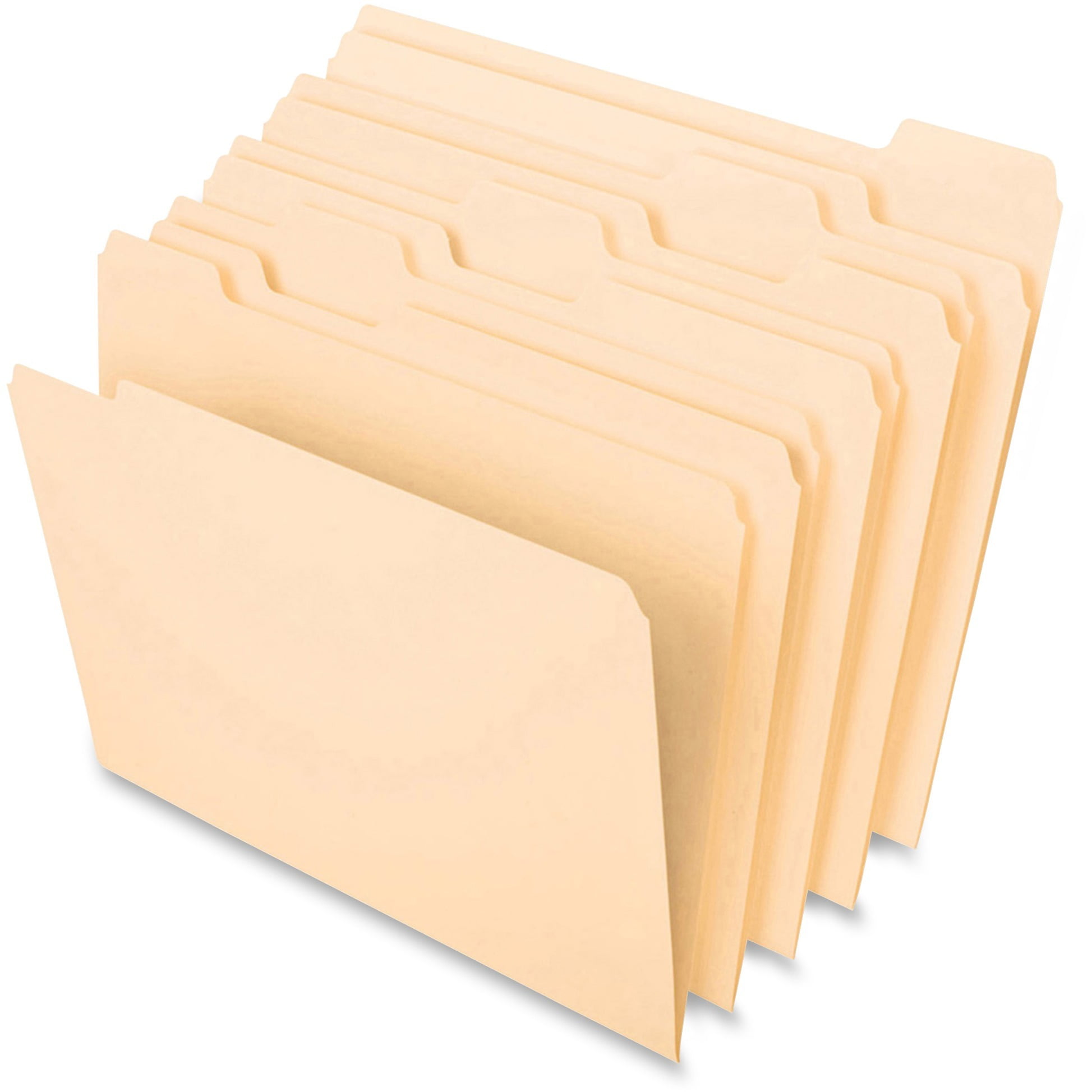 Pendaflex 1/5cut Top Tab Manila File Folders, Manila, 100 / Box