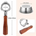 thumbnail image 4 of Bottomless Portafilter 54mm for Series and Espresso, 4 of 5