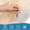 thumbnail image 7 of Ryvnso Watercolor Liquid Half Curtains Sets Tier 2 Panels Short Curtain Rod Pocket 27"W x 36"L, 7 of 7