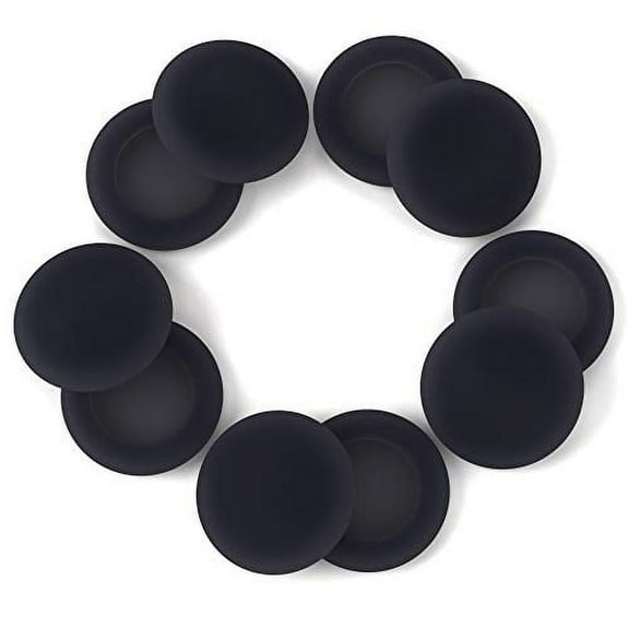 Ear Cushions Foam Replacement for Plantronics Supra Plus Encore and Most Standard Size Office Telephone Headsets H251 H251N H261 H261N H351 H351N H361 H361N Headphones Disposable Covers, 5 Pairs