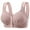 Pink, variant on Front Closure Bras for Women Oversized No Wires Push up No-Slip Everyday Bras Easy Care Seamless Supportive Breathable Women Bras for Cycling 42