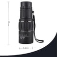 thumbnail image 3 of CEHVOM 16X52 High Magnification And-clear Bi-tonal Monoculars Outdoor Telescope, 3 of 9