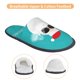 thumbnail image 3 of Fotbe Cute Santa Claus Pantuflas Peludas para Mujer con Estampado, Zapatillas de Peluche, Zapatos de Invierno para Casa, Uso Interior y Exterior-Medium, 3 of 8
