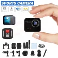 thumbnail image 2 of V8 4K HD Mini Wifi cámara deportiva 60FPS con pantalla de Control remoto videocámaras de acción DV impermeables grabadora de unidad cámara web inalámbrica, 2 of 4