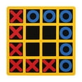 thumbnail image 1 of Tablero de ajedrez Juego de dedos Juego de mesa de café Juegos familiares Ceros y cruces para exterior Interior, 1 of 9