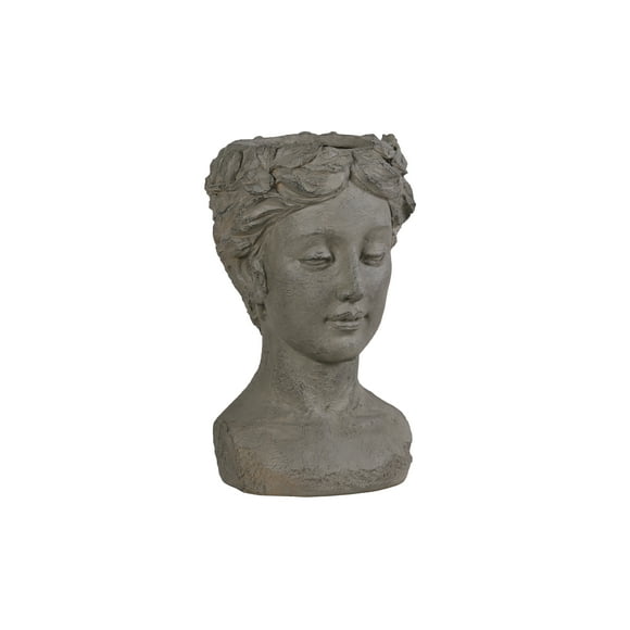 Garden Planter Lady Head Indoor Outdoor Plant pot Clay Fiber Planter Flower Vase